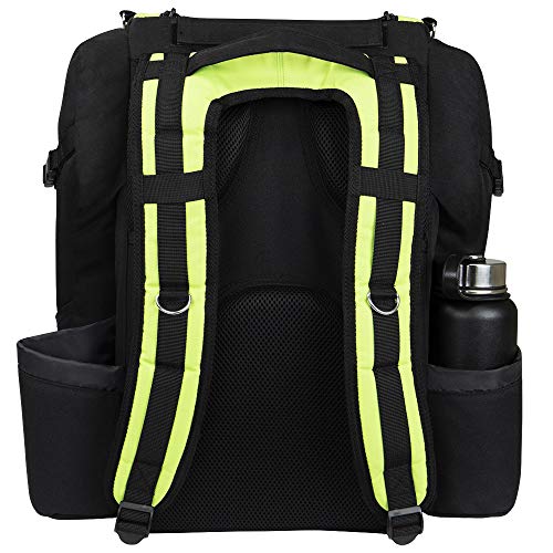 MVP Disc Sports Voyager Lite Backpack Disc Golf Bag (Choose Your Favorite Color) - color: Lime