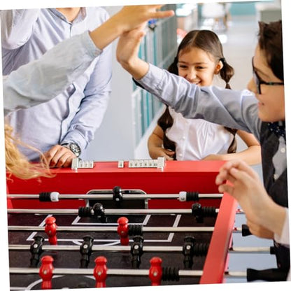 Soccer Machine Part Foosball Table Rod 3pcs Metal Operation Pole Easy Assembly for Football Table