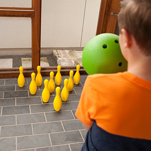 Champion Sports Weighted Foam Bowling Pin Set - Pins Only