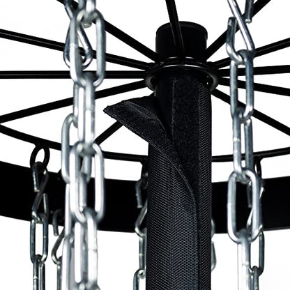 MVP Disc Sports Black Hole Sound Barrier Disc Golf Basket Silencer