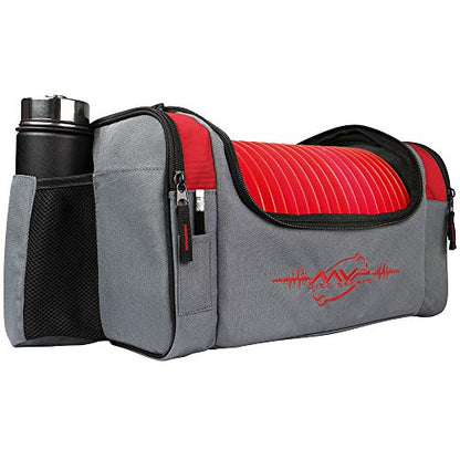 MVP Disc Sports Nucleus Tournament Disc Golf Bag (Choose Your Favorite Color) - color: Red