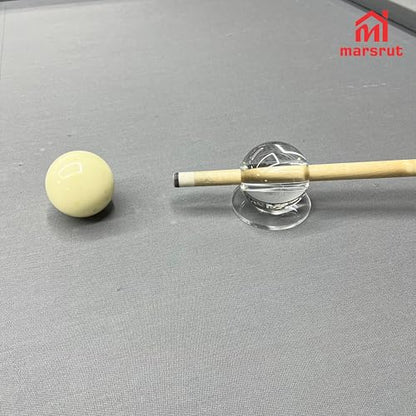 Billiards Training Aids, Stroke Trainer, Transparent Billiard Ball Stroke Billiards Artifact Accessories Multifunction for Pool Table, Angle Aiming Practice Tool for Exerciser Beginners Snooker (1Pc)