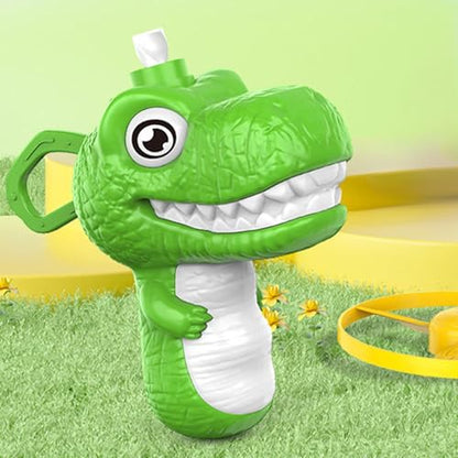 Disc Flying Toy, Fun Dinosaur Design, 11.5x3.5x12cm, Cat Toy Launcher, Cat Fetch and Hunt Toys, Easy to Use, for Yard, Garden, Balcony, Terrace Fun - color: Green