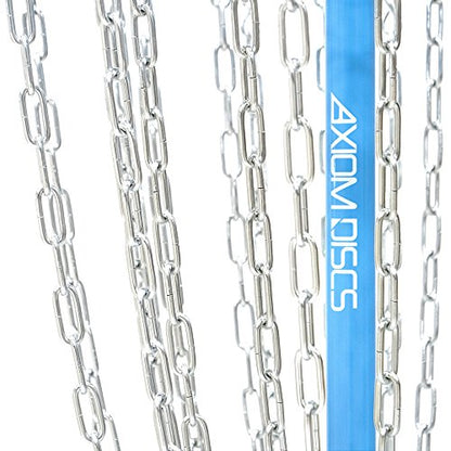 Axiom Discs Pro 24-Chain Disc Golf Basket - color: Light Blue