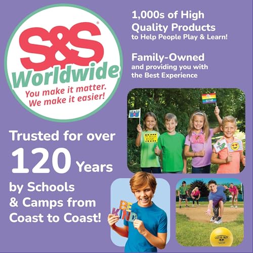 S&S Worldwide Monster Flying Ring. Unfolds to 36" Diameter, Folds to 12" for Easy Storage. Safe Light Weight Fabric Disc for Kids and Adults.