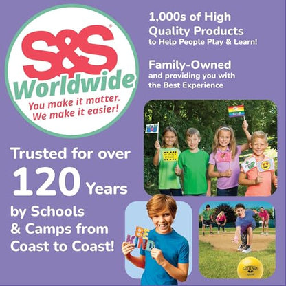 S&S Worldwide Monster Flying Ring. Unfolds to 36" Diameter, Folds to 12" for Easy Storage. Safe Light Weight Fabric Disc for Kids and Adults.