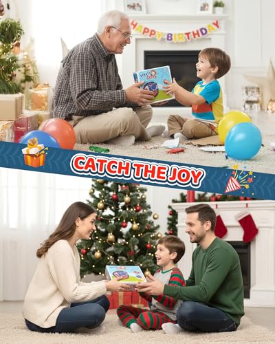 2 in 1 Toss and Catch Ball Game Set, Toddler Baseball Glove for Beach Pool Yard, Kids Sports & Outdoor Play Toys with Target Board, Birthday Gift for Ages 3 4 5 6 7 8-12 Year Old Boys Girls - style: 2 IN 1