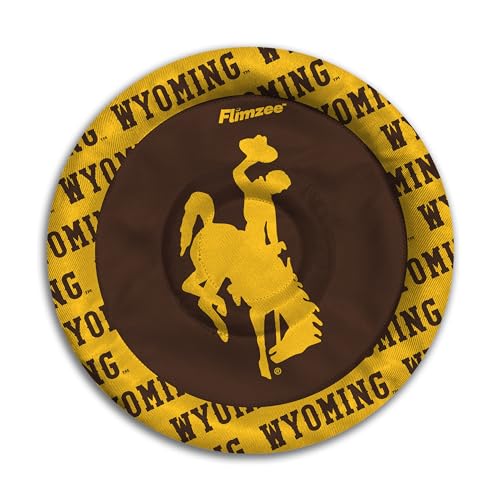 YouTheFan NCAA Wyoming Cowboys Flimzee Bean-Bag Flying Disc - style: Wyoming Cowboys