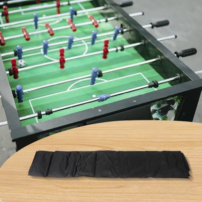 Foosball Table Cover Outdoor Dustproof UV Protective With Storage Bag(black)