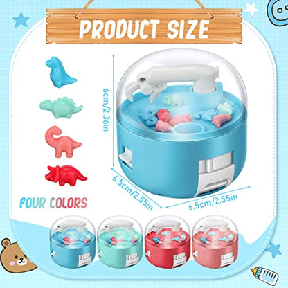 Meanplan Mini Claw Dinosaur Machine Toys Machine Prizes for Kids Figures Arcade Grabber Game Christmas Birthday Gifts Party Favor for Boys Girls(24 Pcs, Dinosaur Style)