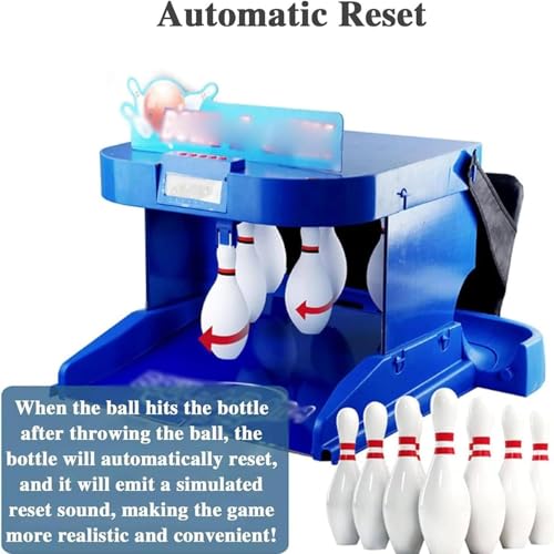 2m Indoor Bowling Alley Game Set - Foldable Fun for Kids & Adults, Perfect Family Activity for All Ages, Home Entertainment Game Size_Name