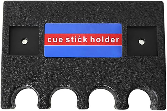 Pool Cue Holder, Cue Rest Cue Stick Holder, 3/4/5-Cue Portable Pool Stick Holder for Table, Weighted Mini - color: 4 Cue
