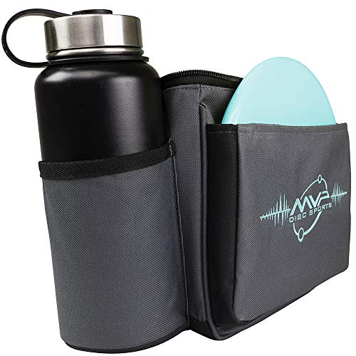 MVP Disc Sports Cell Disc Golf Starter Bag (Choose Your Favorite Color) - color: Gray/Aqua