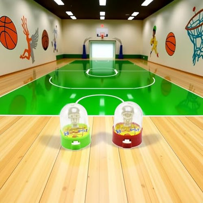 2Pcs Finger Basketball Shooting Game Set for and Adults - Basketball Party Supplies and Table Decorations for Basketball Party Games