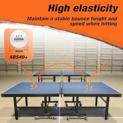 Ping Pong Paddles Set of 4, Ping Pong Paddles and Balls, Table Tennis Rackets Set Suitable for Indoor and Outdoor Games, Family Games