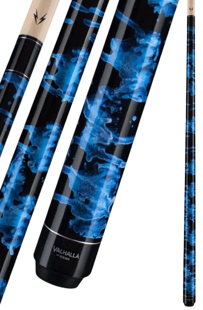 VALHALLA Viking 200 Series No Wrap 2 Piece 58” Pool Cue Stick + Bonus Williard Nickel Tip Tool - size: 20oz, style: VA211