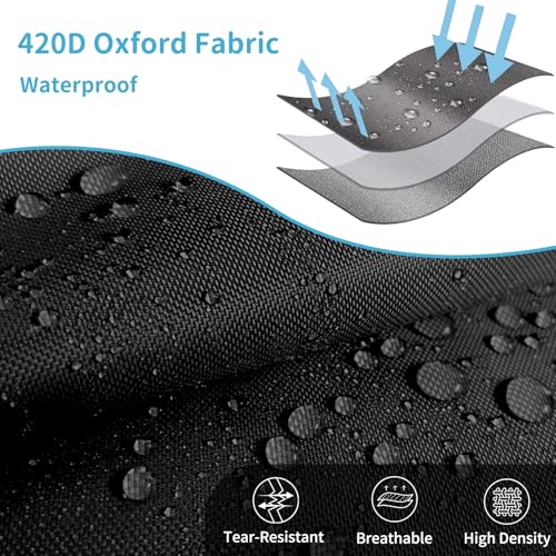 Dartboard Cover Outdoor Indoor Dartboard Protective Cover Waterproof Dustproof UV Resistant 24" D x 3" H Black