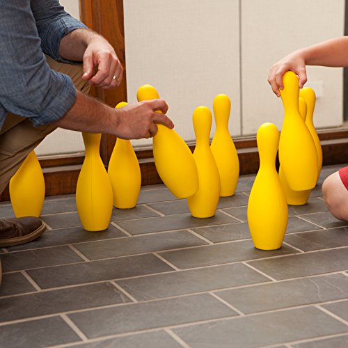 Champion Sports Weighted Foam Bowling Pin Set - Pins Only
