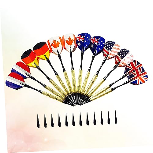 BESPORTBLE Electronic Dart Set Soft Tip Darts with Replacement Tips Durable Material for Safe Play for Beginners and Casual Players