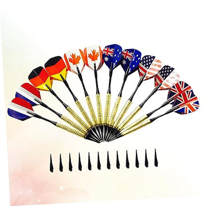 BESPORTBLE Electronic Dart Set Soft Tip Darts with Replacement Tips Durable Material for Safe Play for Beginners and Casual Players