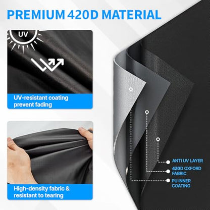 Air Hockey Table Cover Dustproof Table Top Air Hockey Cover for Home Game Room - size: 80"L x 43"W x 32"H