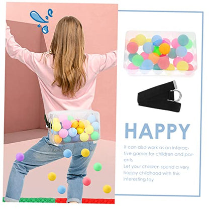 Toyvian 1 Set Strap Shake Box Children Kids Outdoor Playset Developmental Sports Table Tennis Balls Family Games for Kids and Coordination Training Kids Training Game