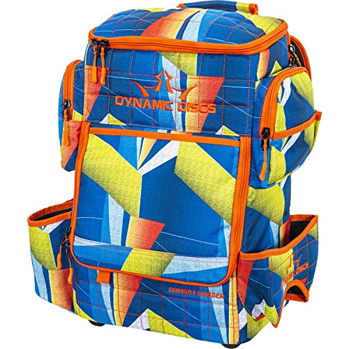 Dynamic Discs Combat Ranger Disc Golf Backpack | Large Bag w/Putter Pouch | 20+ Discs Capacity | Disc Golf Accessories - color: Toucan