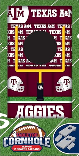 MasterPieces NCAA Syracuse Orange Tabletop Cornhole Game - Home Decor - style: Texas A&M Aggies