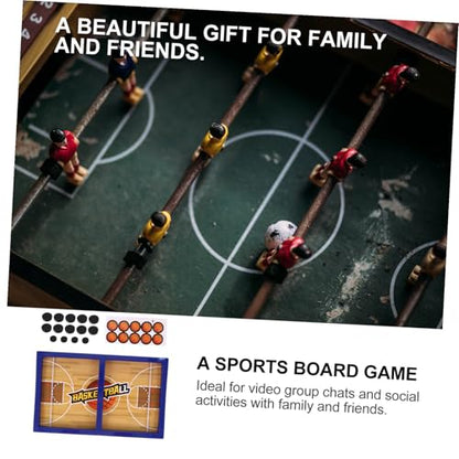 KESYOO Portable Board Games for Boys and Girls Catapult Chess Basketball Games Fast Sling Puck Enhance Competition Sense