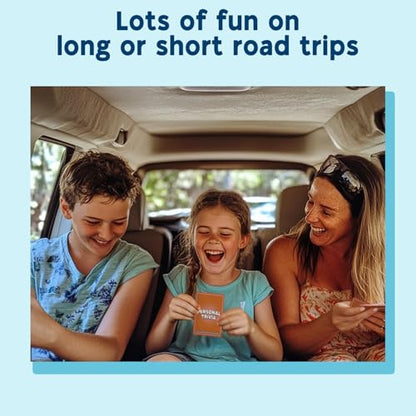 The Ultimate Road Trip Game Bundle, a 4-in-1 Travel Game and Car Game for Kids and Adults, Filled with Must-Have Road Activities