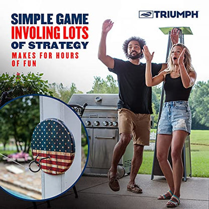 Triumph Sports Viva Sol Premium Hook and Ring Target Game for Use Indoors and Outdoors. Multiple Options.