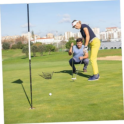 Happyyami Golf Holder Steel Wire Ball Carrying Holder Metal Practice Balls Baskets