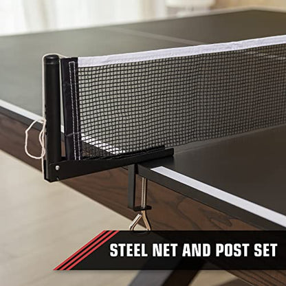 Cross Court Table Tennis Top, Ping Pong Table Top