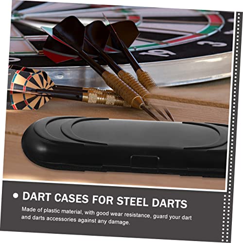 3pcs Dart Storage Box Hard Shell Case for Darts Portable Case for Accessories Lightweight and Slots for