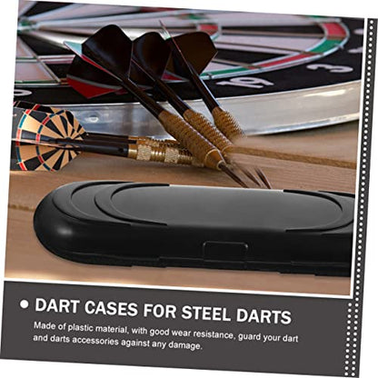 3pcs Dart Storage Box Hard Shell Case for Darts Portable Case for Accessories Lightweight and Slots for
