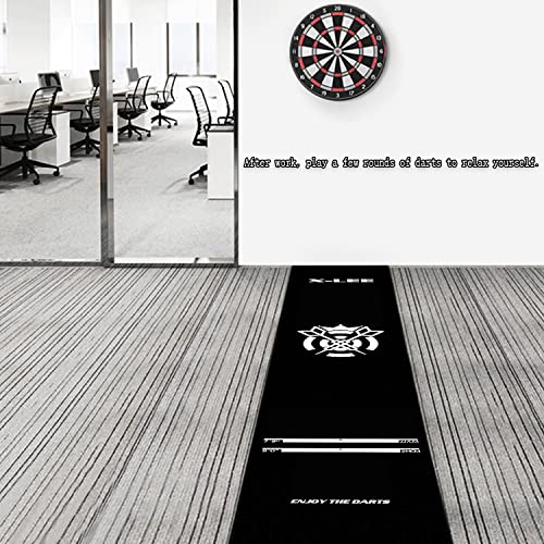 WL&ALLEN Professional and Cool Dart Mat Non Slip - color: black