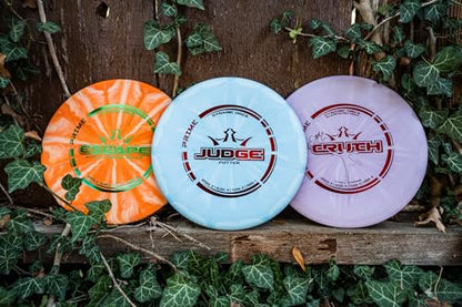 Dynamic Discs Prime Burst 3-Disc Golf Set | Includes Putter, Midrange, Driver, Mini Marker | 170-176g | Starter Disc Golf Accessories for Men | Great Beginner Kit for New Players & Amateurs
