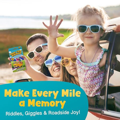 WELL BALANCED 120 Road Trip Riddles - Road Trip Car Game for Kids