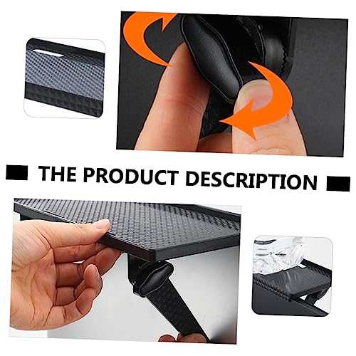 Healifty Holder Wall Hanging Rack Punch Storage Organizer for Router Game Console and Tool Installation Space Saving Design