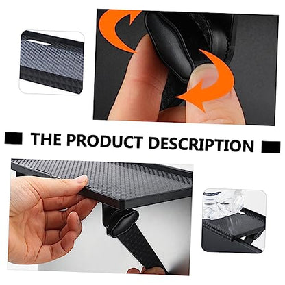 Healifty Holder Wall Hanging Rack Punch Storage Organizer for Router Game Console and Tool Installation Space Saving Design