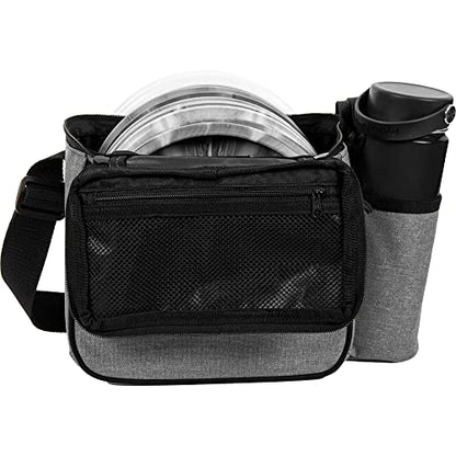 Dynamic Discs 3-Disc Golf Set with Bag | 1x Putter, Midrange & Driver + Cadet Shoulder Bag | Great for Beginners & Starter Kits | Ideal Disc Golf Accessories for Men w/Towel & Mini (Heather Gray) - color: Heather Gray