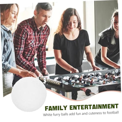 Yardwe Mini Silent Indoor Soccer Ball for Tabletop Foosball Game Replacement Balls for Boys and Girls