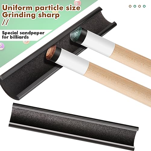 12 PCS Pool Stick Tips Replacement Kit,10mm/12mm/13mm,Hard&Soft Screw on Pool Cue Stick Tips,Pool Cue Tips with Shaper - color: 6xHard & 6xSoft 12mm