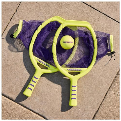 Aerobie Flingo Catch & Throw Outdoor Games for Kids & Adults, Toss and Catch Ball Set for Summer Games, Backyard, Camping and Beach, Ages 8 & Up