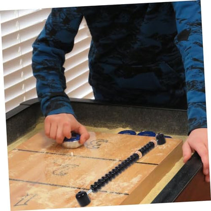 Totority Exquisite Wooden Shuffleboard Score Counter Billiard Game Scorer Compact Portable Score Keeper