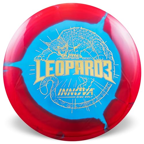 Innova Halo Star Leopard3 Disc Golf Driver – Disc Golf Driver (Colors Will Vary) - size: 151-159g