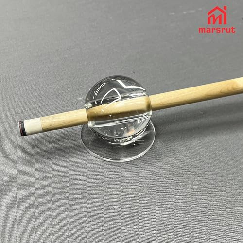 Billiards Training Aids, Stroke Trainer, Transparent Billiard Ball Stroke Billiards Artifact Accessories Multifunction for Pool Table, Angle Aiming Practice Tool for Exerciser Beginners Snooker (1Pc)