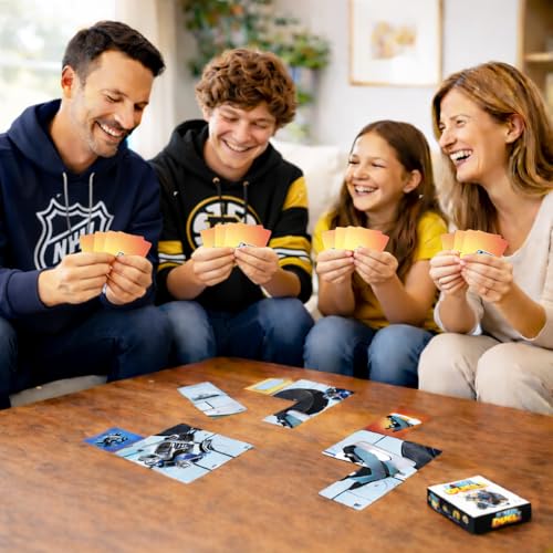 Hockey DUELl! Card Game – Fast-Paced Puzzle & Strategy Game for Kids, Teens & Adults | 2–4 Players or Team Play | Ages 7+ | Youth Ice Hockey to NHL-Inspired Sports Family Game Night Fun.