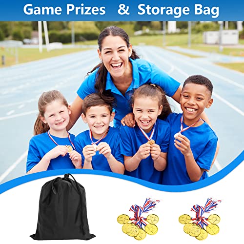 CWLAKON Potato Sack Race Bags, Tug of War Rope 40 Feet for Kids and Adults, Field Day Outdoor Outside Yard Lawn Carnival Activities