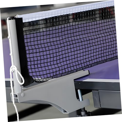 POPETPOP Standard Table Tennis Net 182x15cm Portable Black Nylon Table Tennis Net for Indoor/Outdoor Training